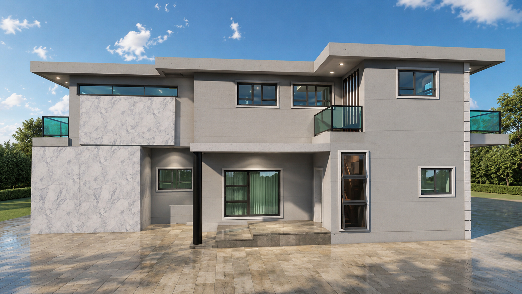 Signature residence — Rear entertainment