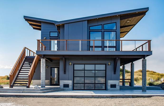 Cantilever Beach House